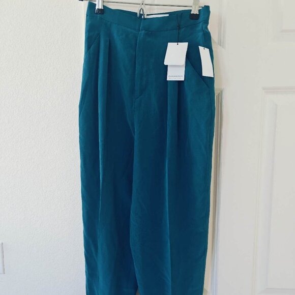 NWT Equipment Beckett Silk Wide Leg High Rise Pants - Picture 6 of 6